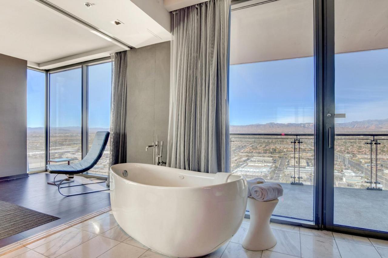 Private Luxury Panoramic Suite At Palms Place Las Vegas Dış mekan fotoğraf